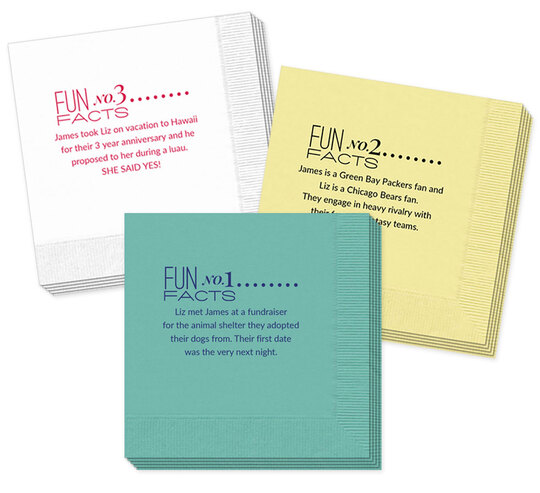 Just the Fun Facts Napkins
